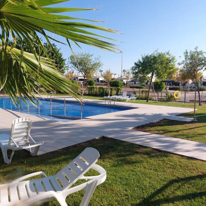 무르시아 Un Oasis En Hacienda Del Alamo 아파트 외부 사진